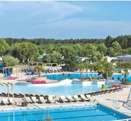 Mobil-home Landes Kamp alanı Gastes