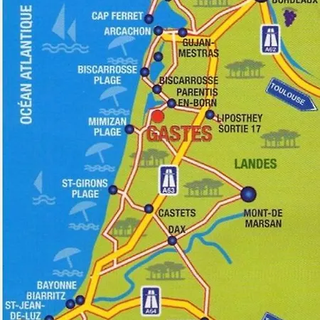 Kamp alanı Mobil-home Landes *